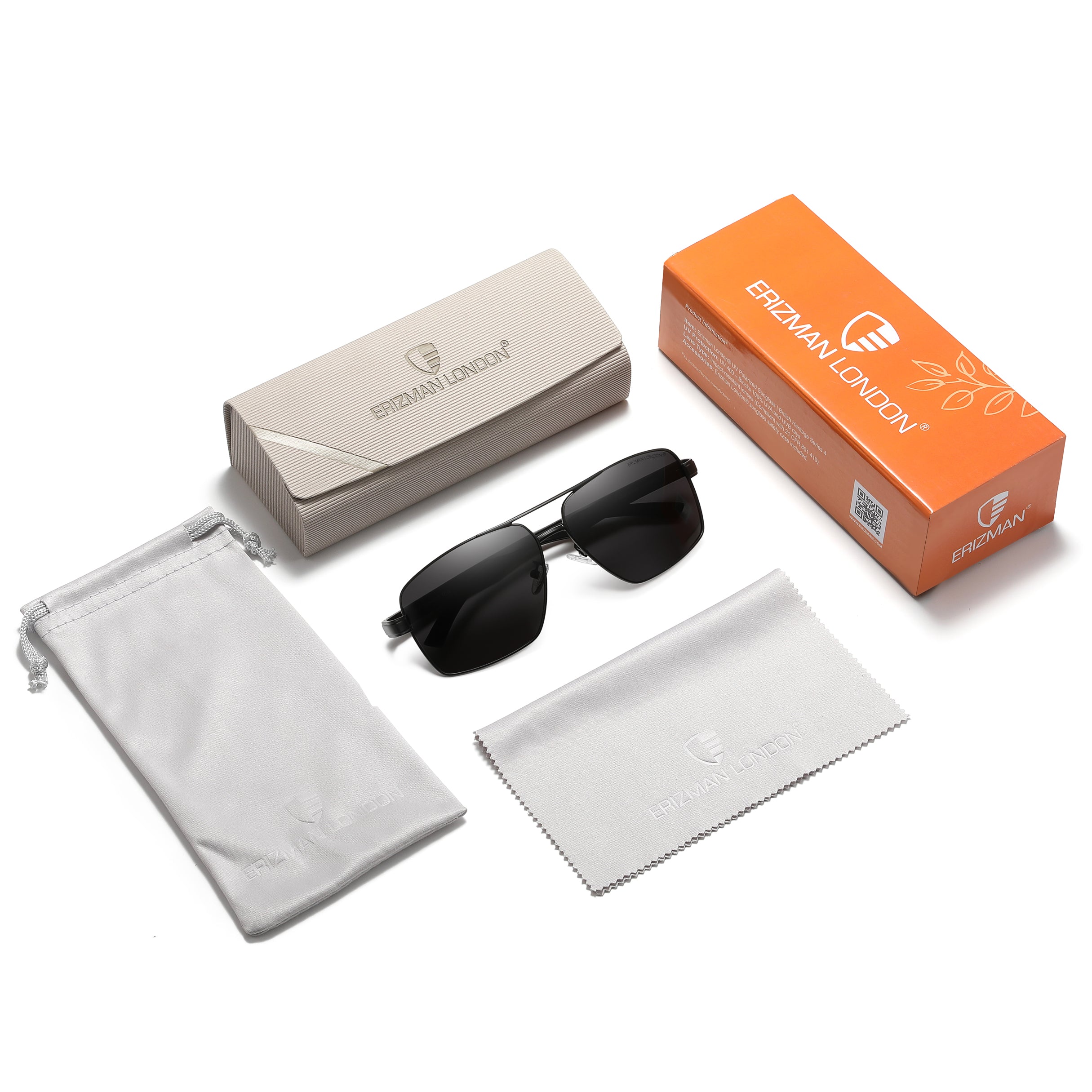 EL87R-C1 Genuine UV400 HD Polarized Driving Sunglass Men Women Unisex : Anti-fatigue Lens Technology