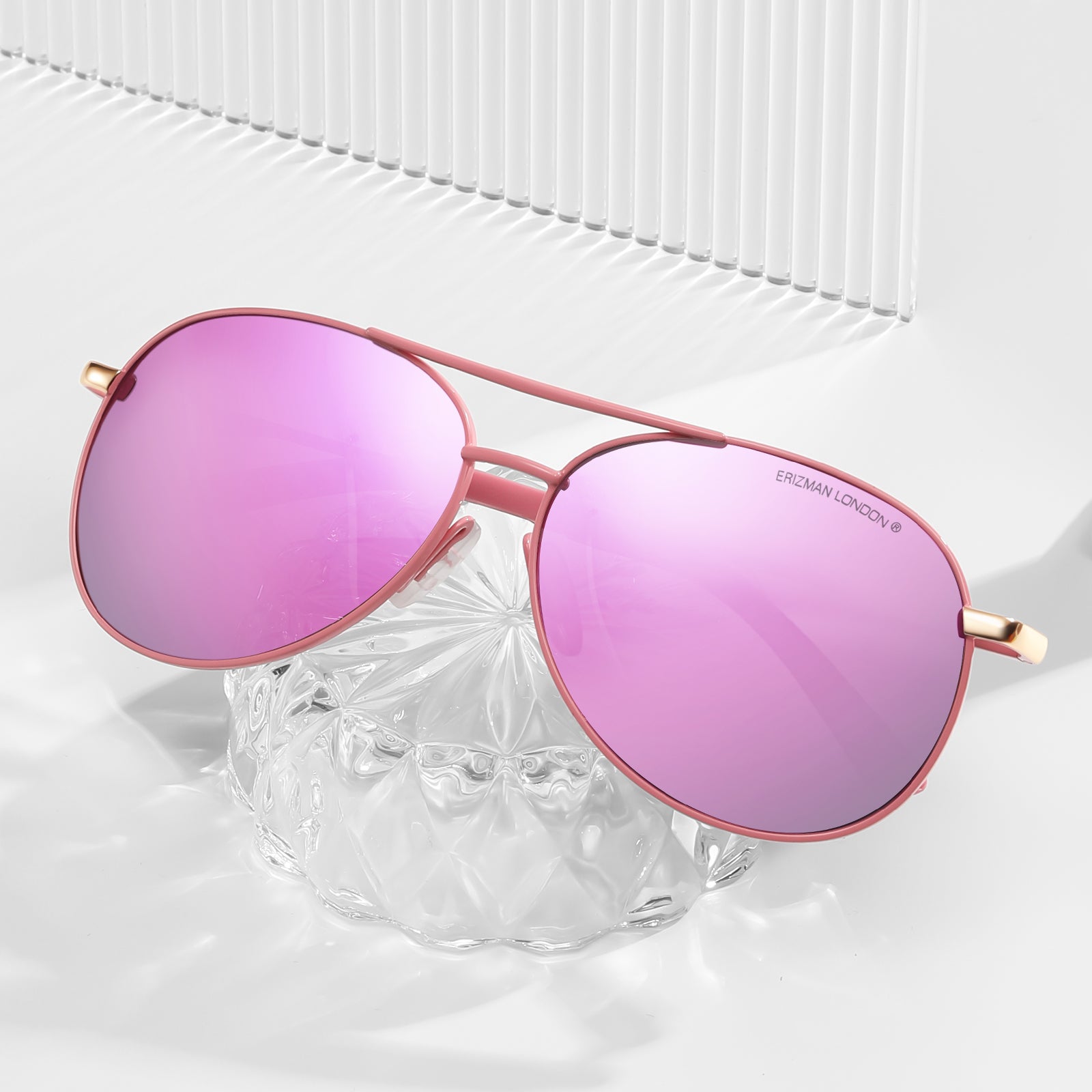 EL77R-C2 Genuine UV400 HD Polarized Men Women Unisex Pilot Sunglass