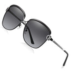 EL75N-C1 Genuine UV400 HD Polarized Women Driving Sunglass : British Heritage Series 4