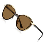 EL73N-C1 Genuine UV400 HD Polarized Women Cat's Eye Sunglass