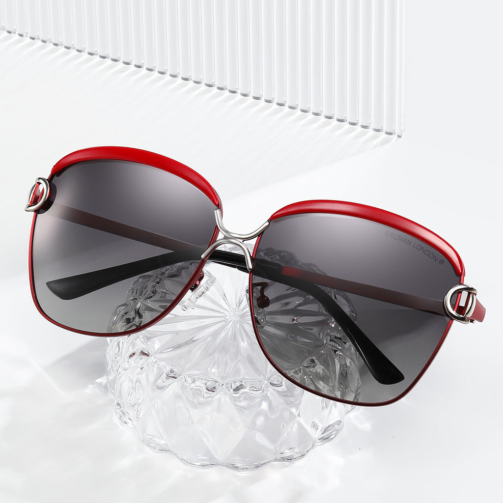 EL75N-C2 Genuine UV400 HD Polarized Women Driving Sunglass : British Heritage Series 4