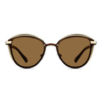 EL73N-C1 Genuine UV400 HD Polarized Women Cat's Eye Sunglass