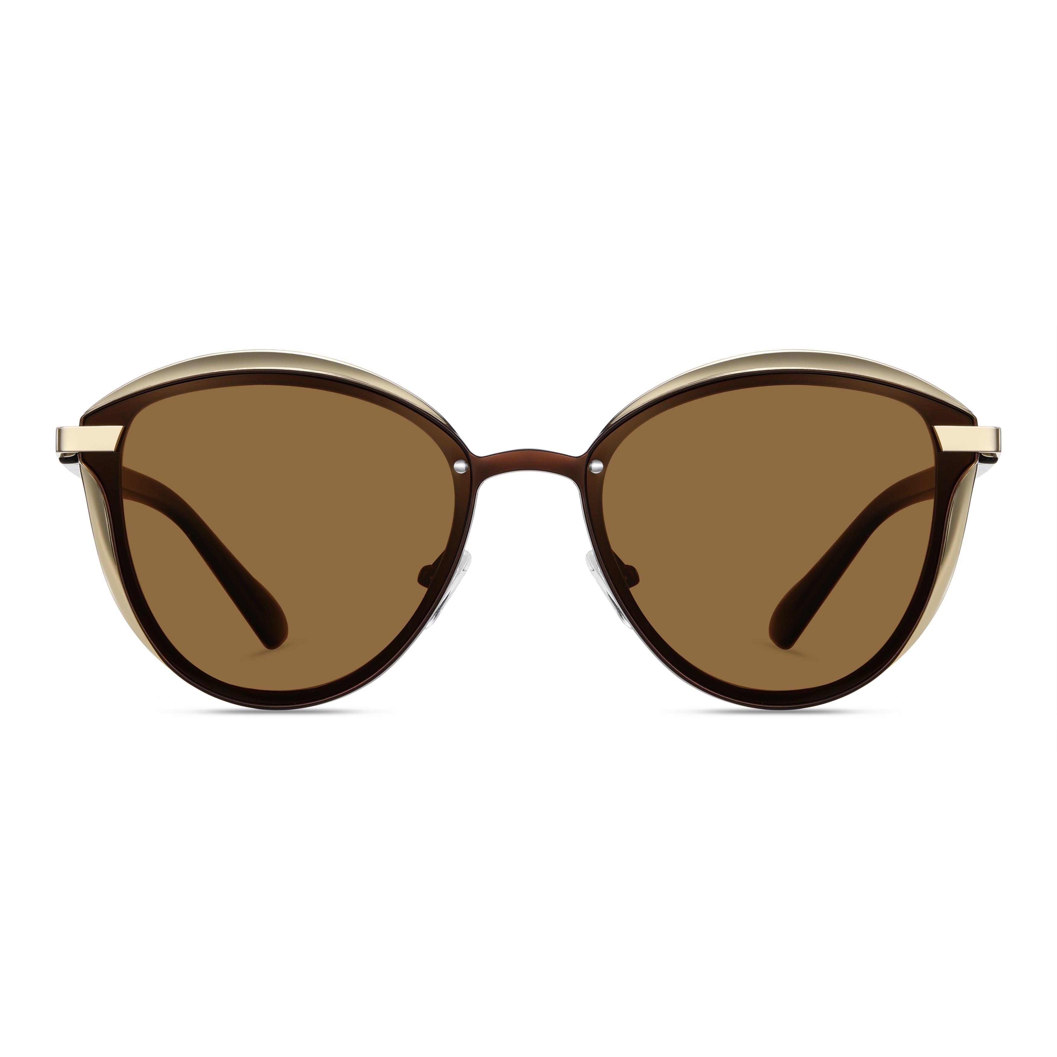 EL73N-C1 Genuine UV400 HD Polarized Women Cat's Eye Sunglass