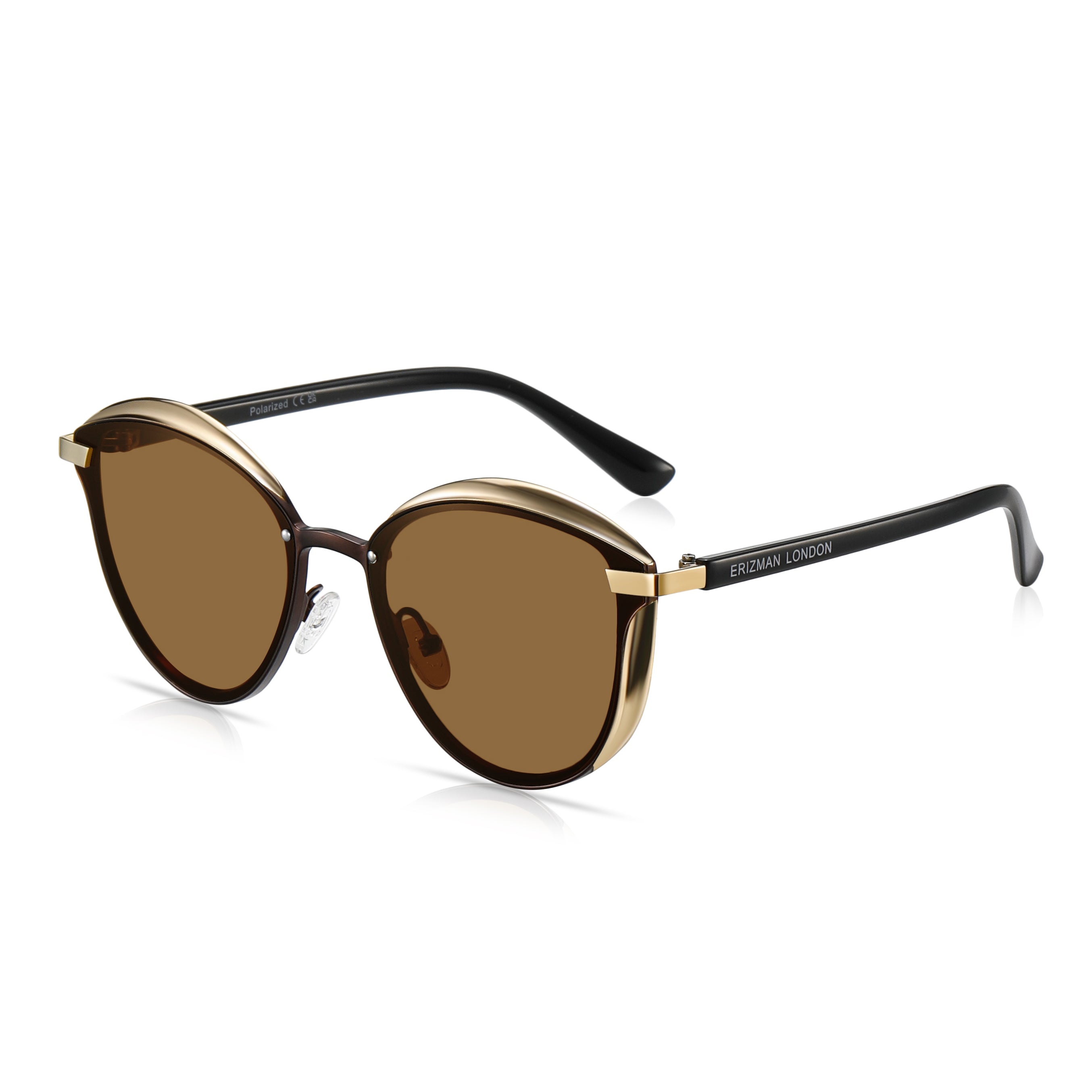 EL73N-C1 Genuine UV400 HD Polarized Women Cat's Eye Sunglass