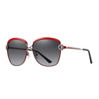 EL75N-C2 Genuine UV400 HD Polarized Women Driving Sunglass : British Heritage Series 4