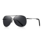 EL77R-C1 Genuine UV400 HD Polarized Men Women Unisex Pilot Sunglass